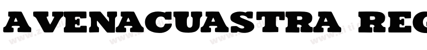 Avenacuastra Regular字体转换